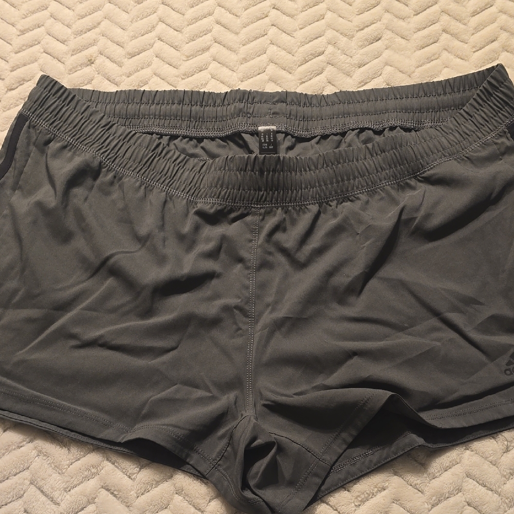 adidas Women's Charcoal Athletic Shorts
